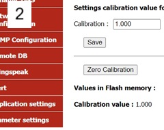 Zero calibration.